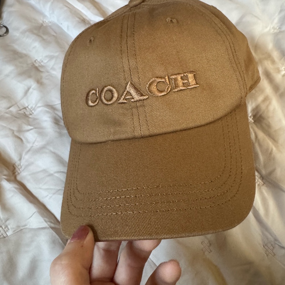 Coach Baseball Cap - NWT Light Saddle
